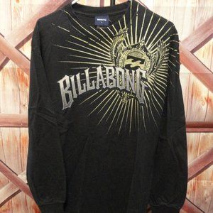 BillaBong Surfing Logo emblem graphic Long sleeve T~Gently worn~Ocean fan